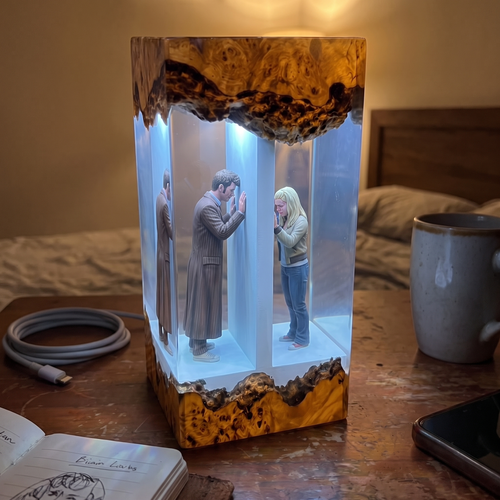 Hand Made Doctor Who - Resin Lamp